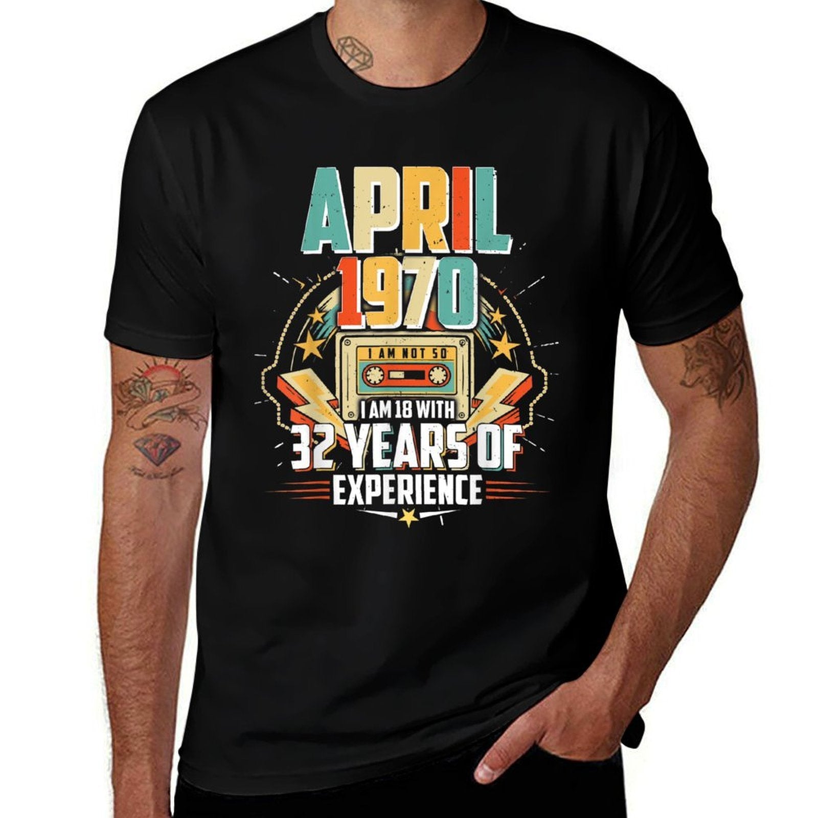 50 Year Old, 50th Birthday, 1970 April  Breathable T-Shirt