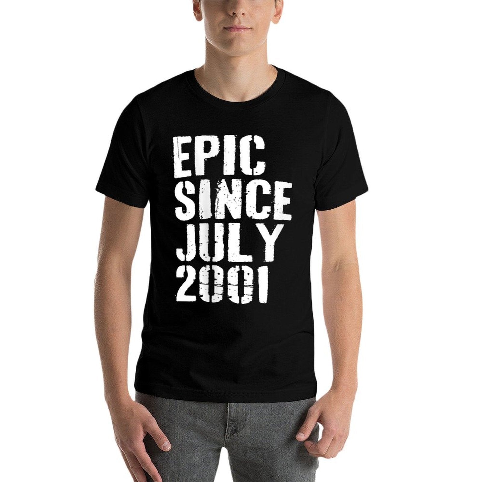 Awesome Since July 2001 23rd Birthday Retro  Lightweight T-Shirt
