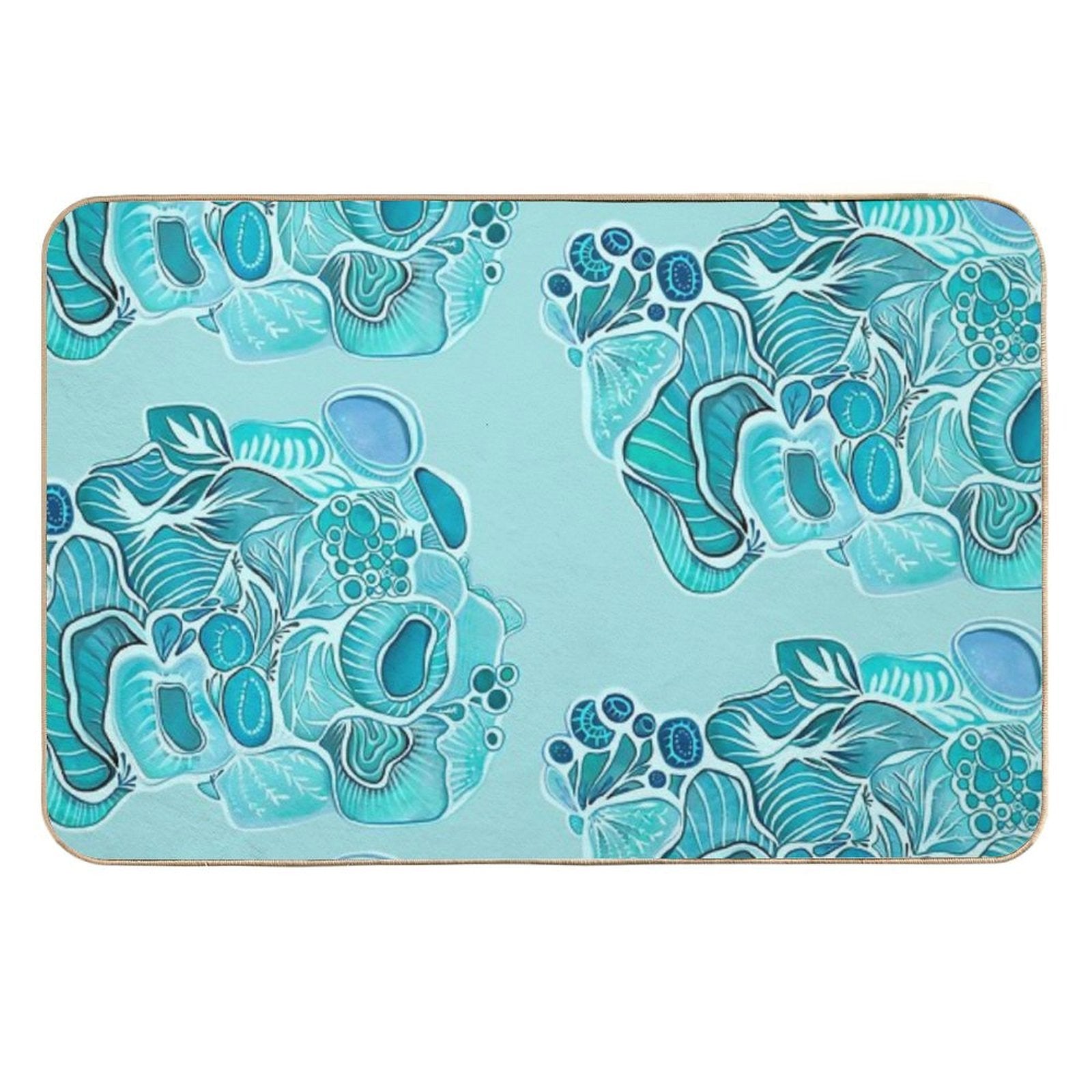 Undulate  Odorless Bath Mat