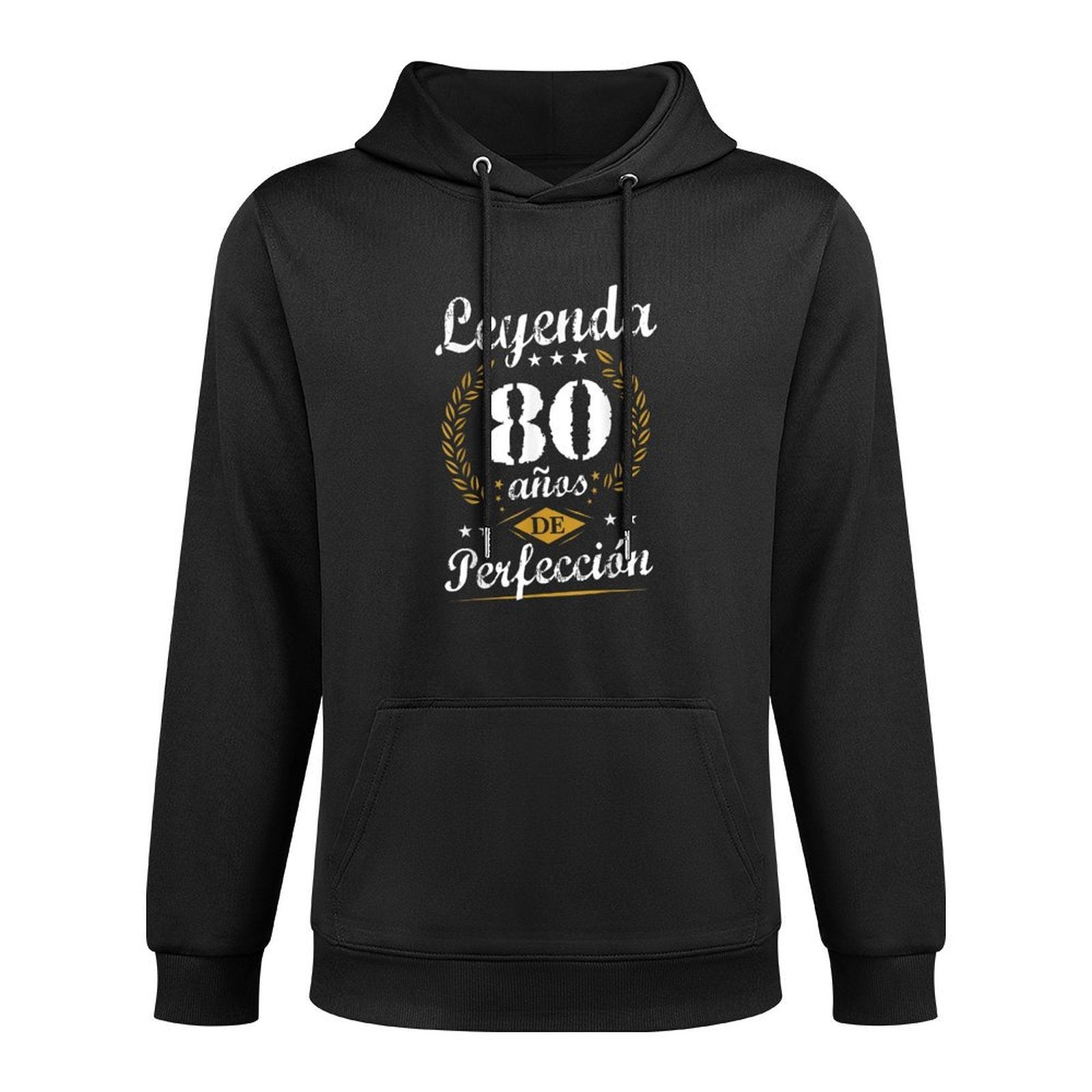 80th Birthday Legend 80 Years Of Perfection Spanish Adjustable Hood Hoodie