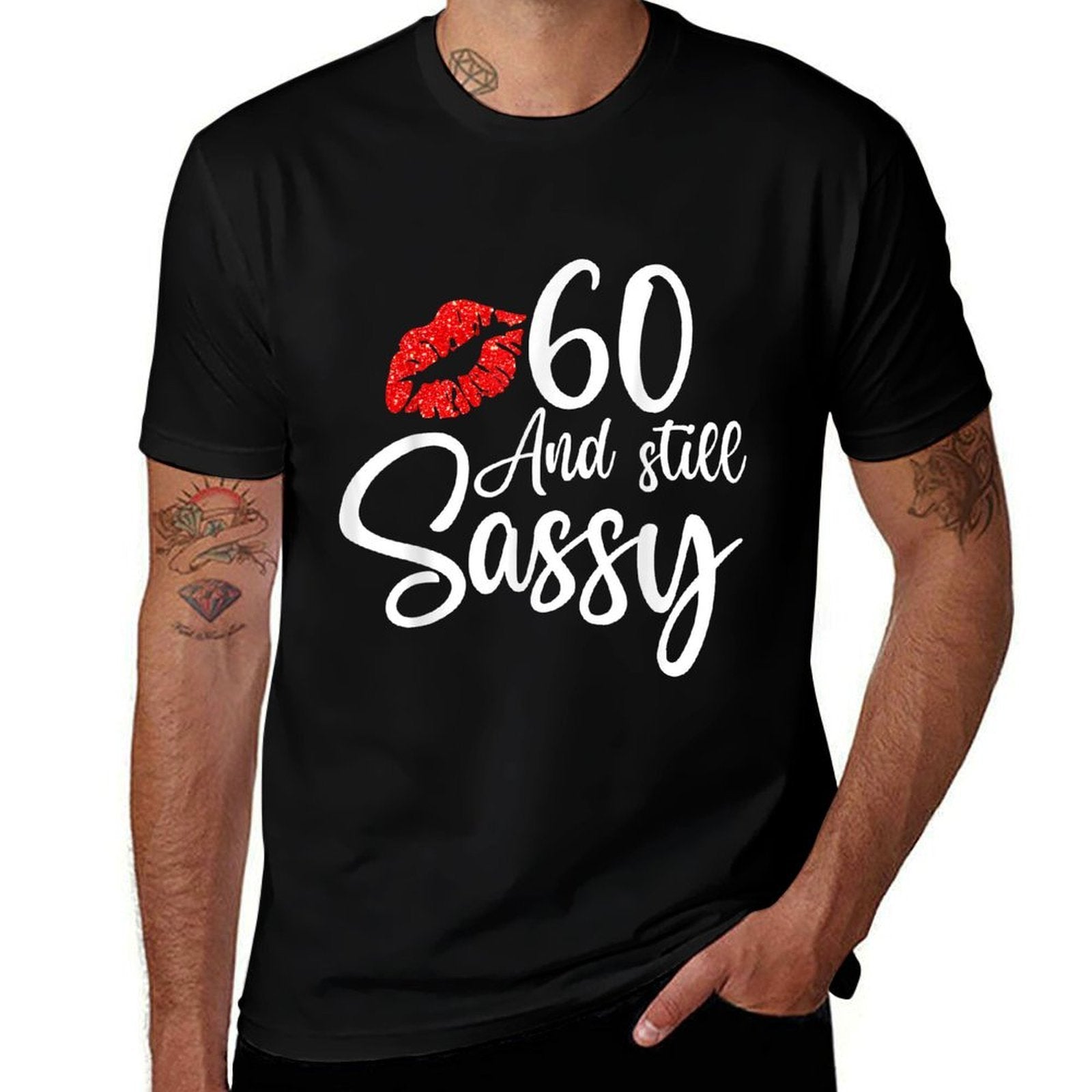 60 And Still Sassy 60th Birthday Women 60 Years Old Bday  Eco-friendly Material T-Shirt