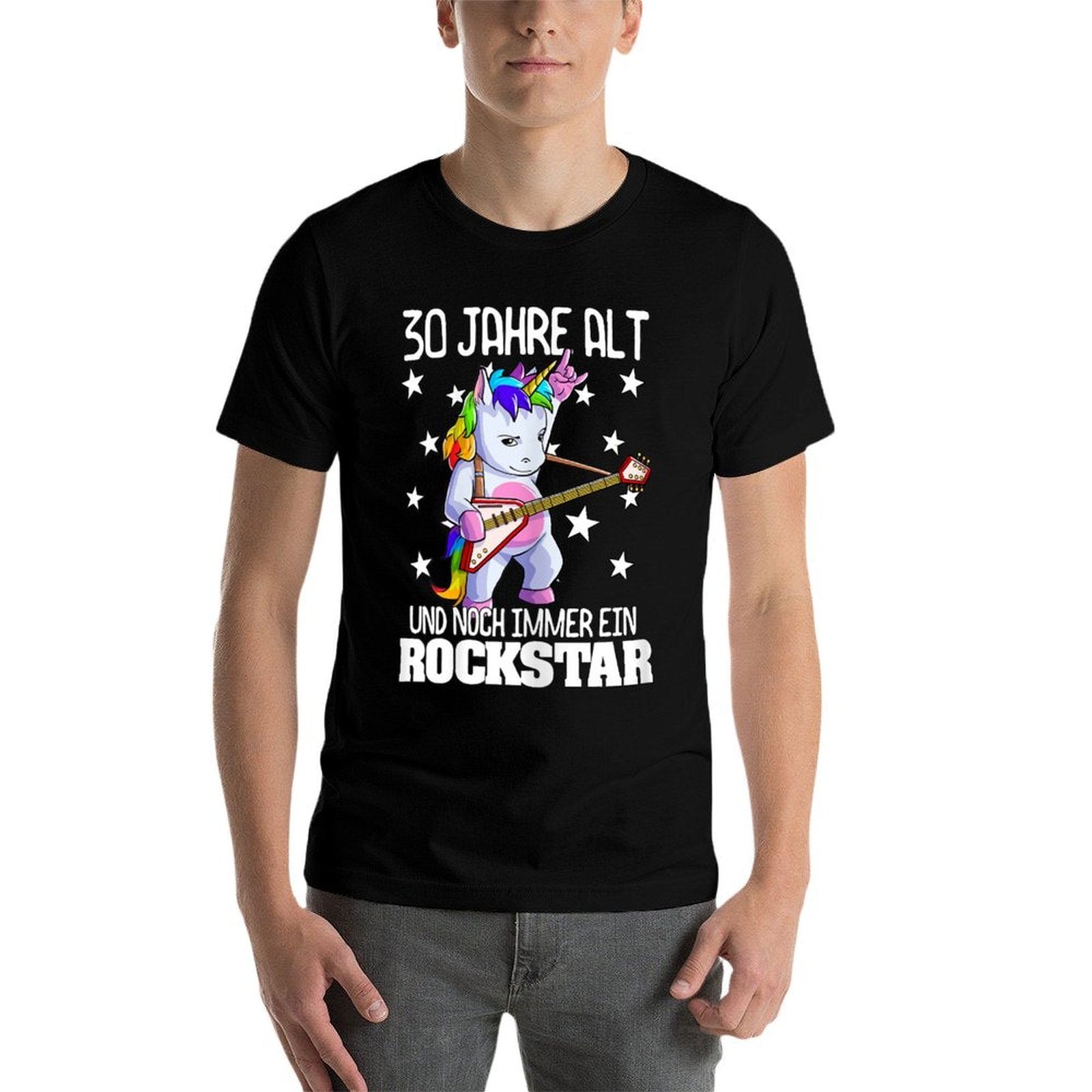30th Birthday Ladies Unicorn Women Gift  Relaxed-fit T-Shirt