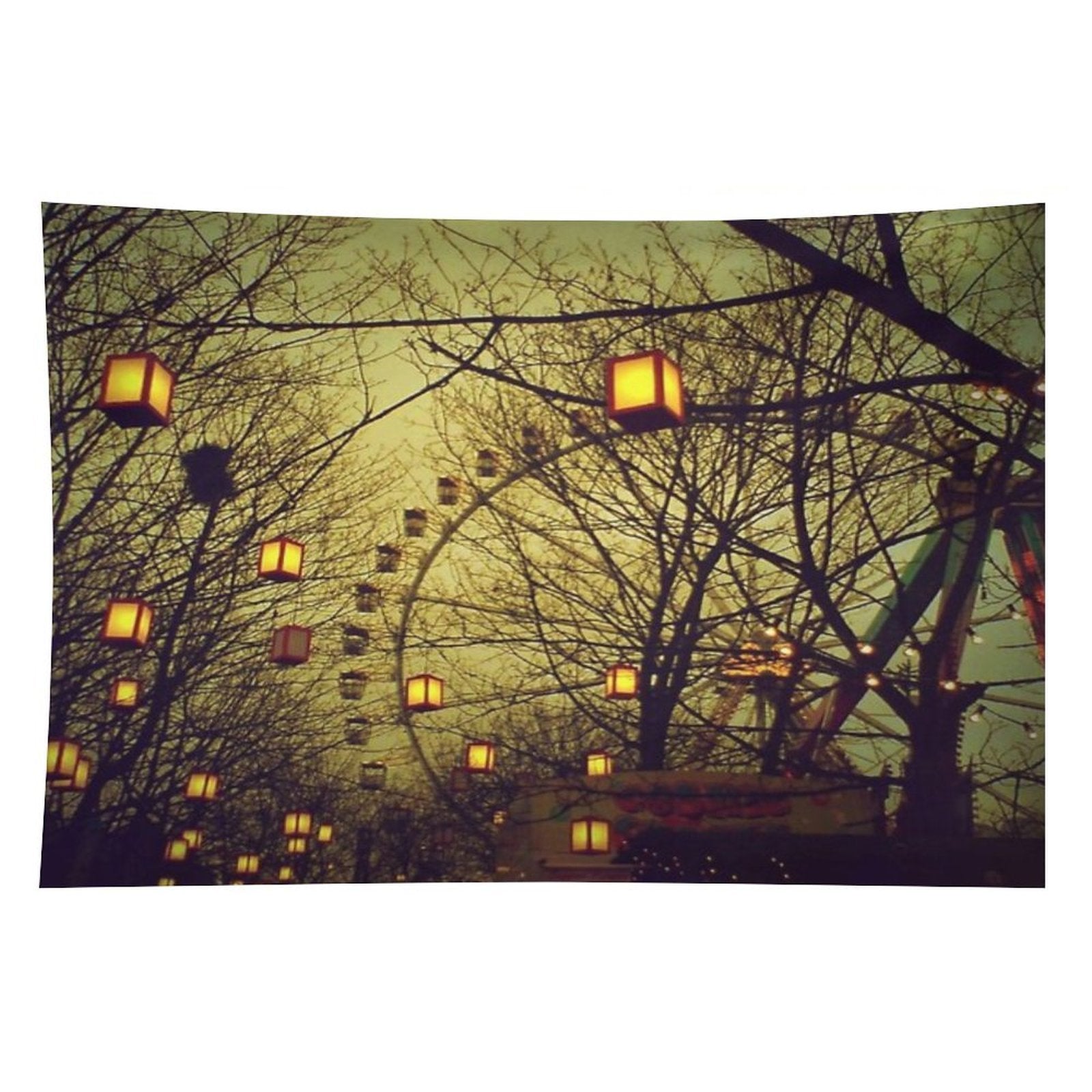 Fairy Wheel Tapestry