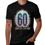 60 Year Old Gifts Vintage 1965 Limited Edition 60th Birthday  Slim-fit Cut T-Shirt