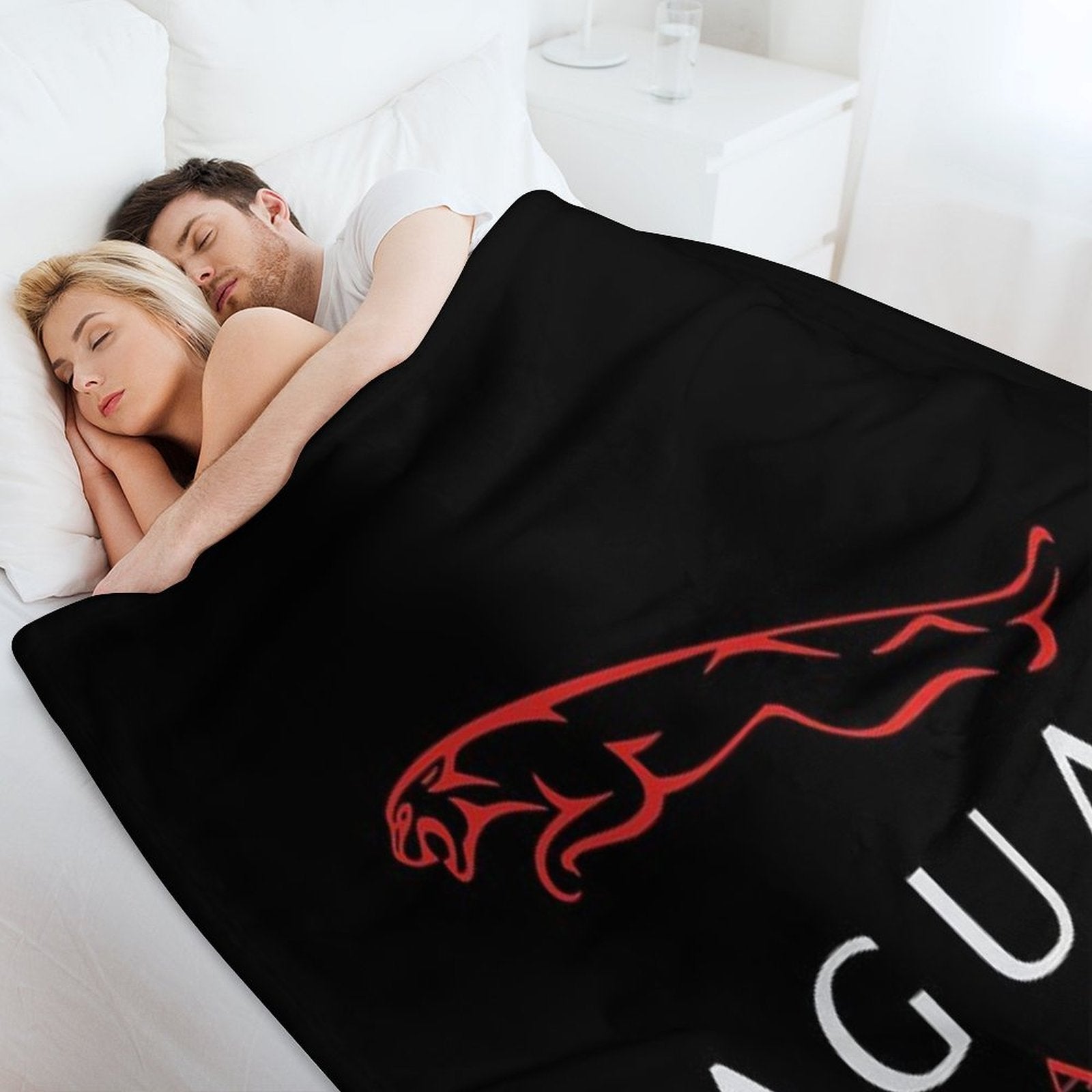 Serene Jaguar Cars Land Rover Logo BMeadows Shrink-resistant Throw Blanket