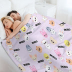 STRAY KIDS (SKZOO) All Members Pattern All-season Throw Blanket