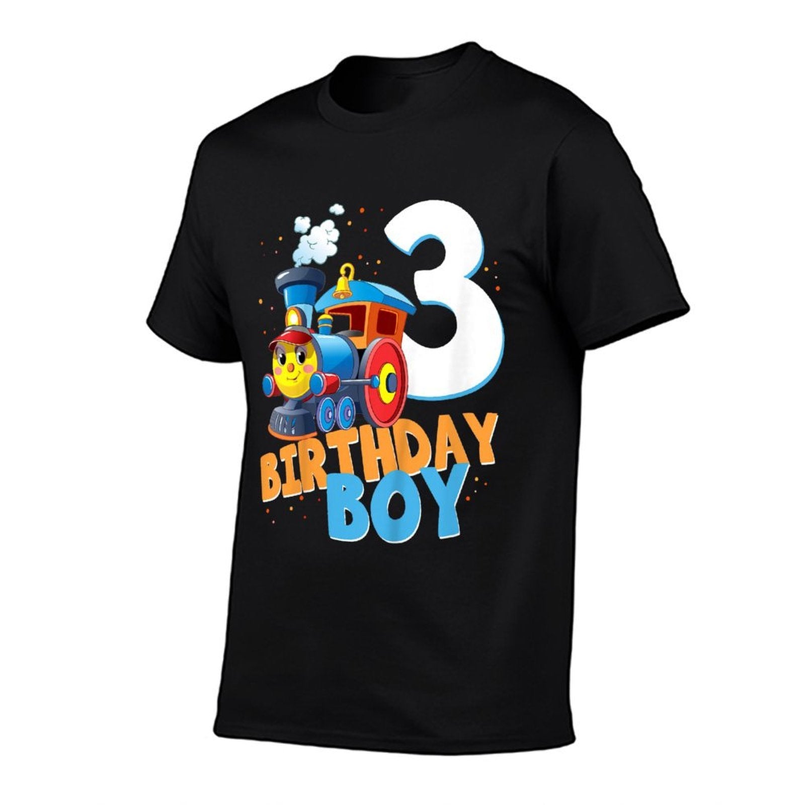 3rd Birthday Train Boys Girls 3 Years Old I'm Three Gift  Moisture-wicking T-Shirt