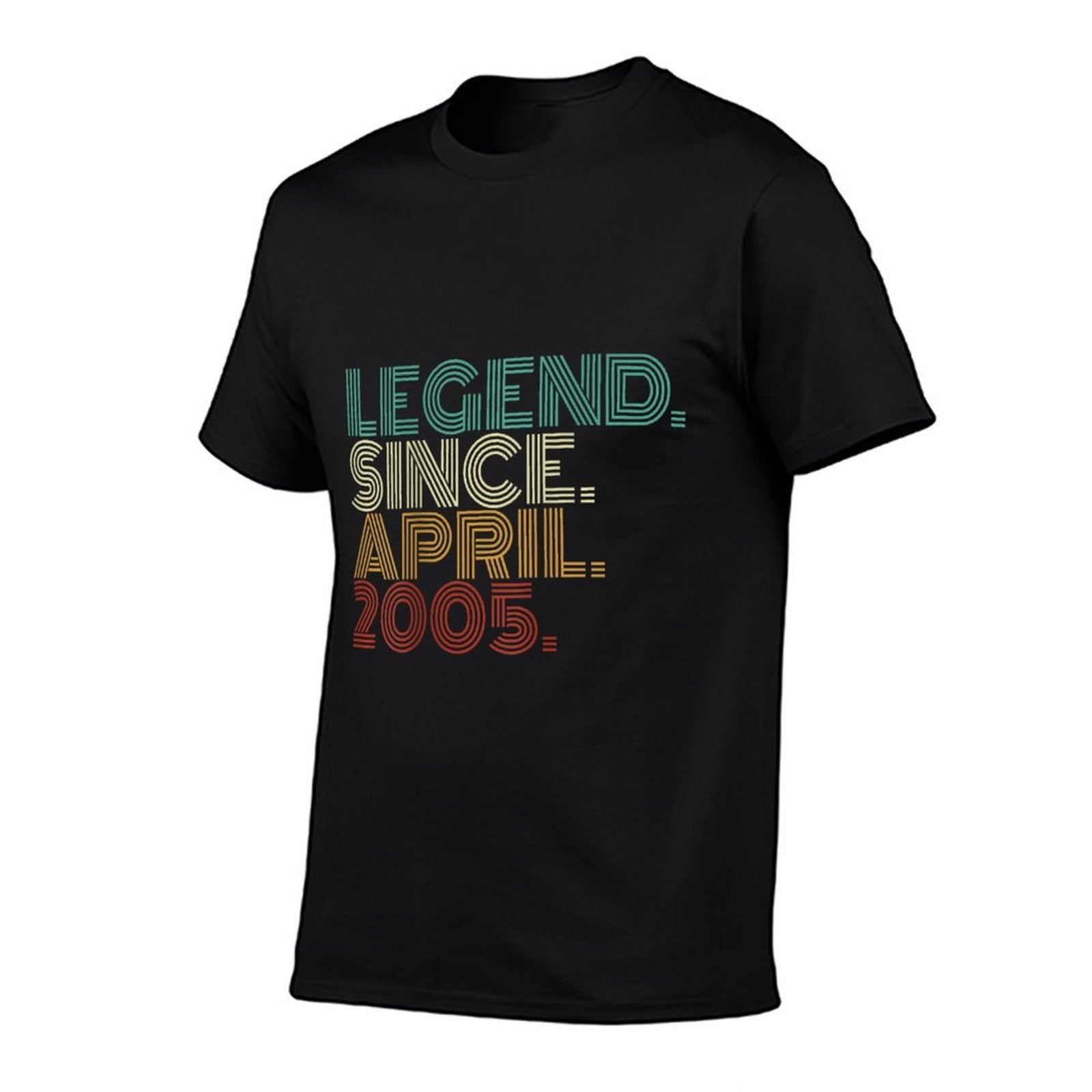 20 Years Old Legend Since April 2005 20th Birthday  Lightweight T-Shirt