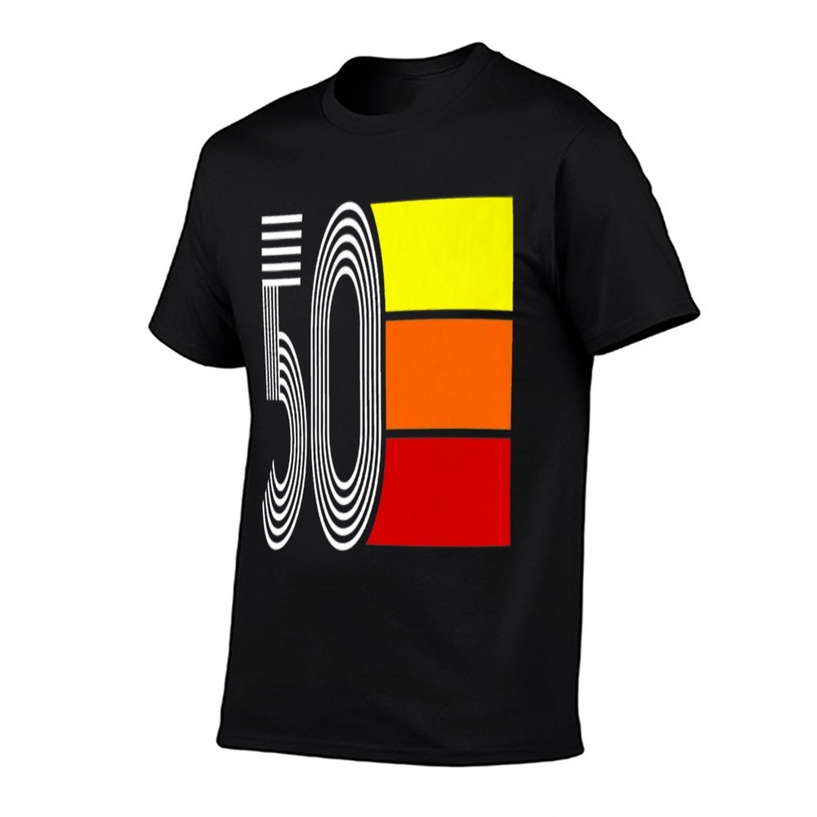 50th Birthday for Men Women - Retro 50 Premium  Tagless Design T-Shirt
