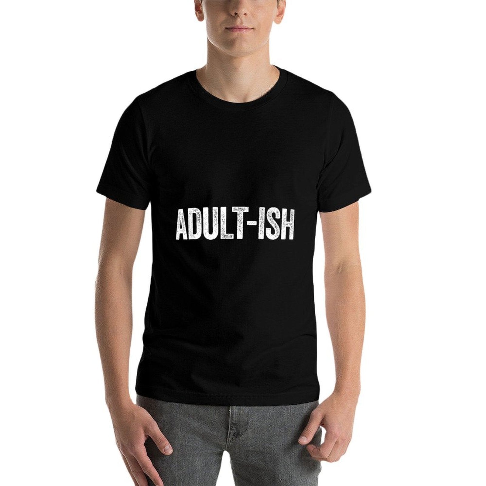 Adult-ish Adultish 18th Birthday  Graphic-printed T-Shirt