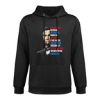 Pro-Democracy Abraham Lincoln Quote Stand For Freedom Pilling-Resistant Hoodie