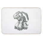 The Malaysian Rabbit-Eared Tortoise  Dirt-Trapping Bath Mat