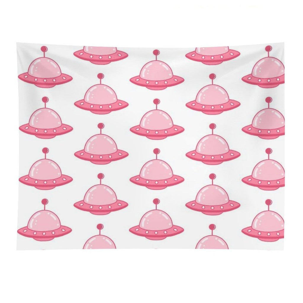 Just A Pink Plane Tapestry