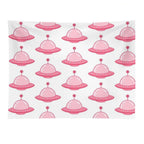 Just A Pink Plane Tapestry