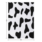 Black And White Compact Throw Blanket