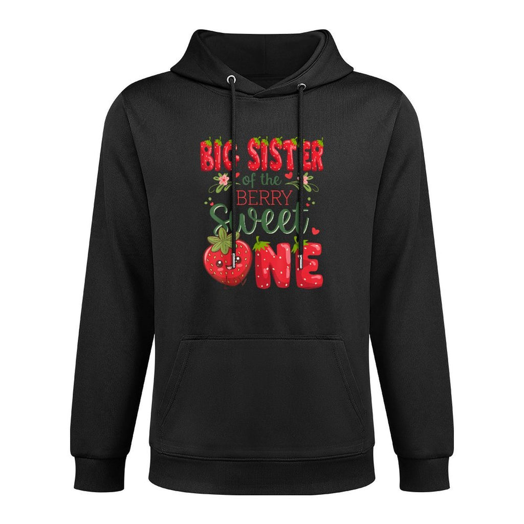 Big Sister Of The Berry Sweet One 1St Birthday Strawberry Moisture-Wicking Hoodie