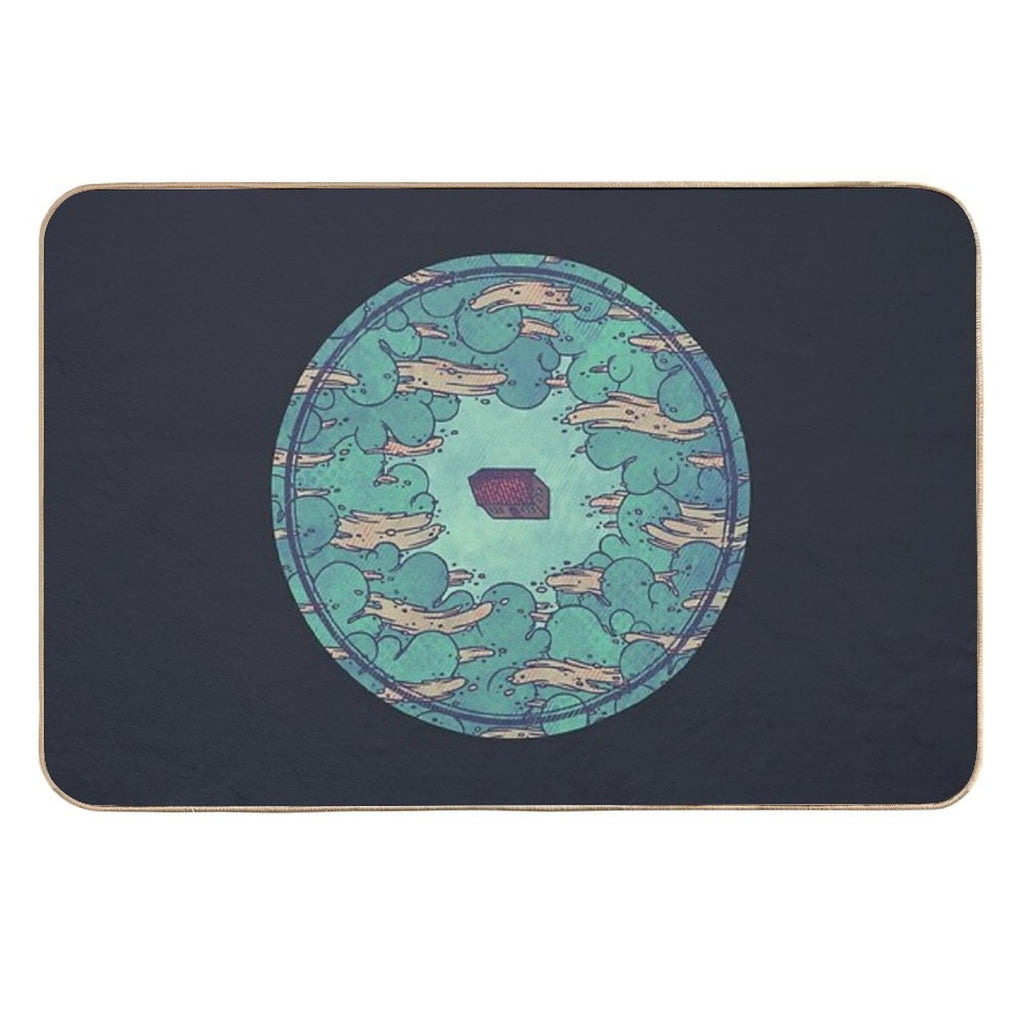 Away from Everyone  Long-Lasting Bath Mat