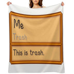 Stardew Valley Trash Item But Its You! D Velvety-soft Throw Blanket