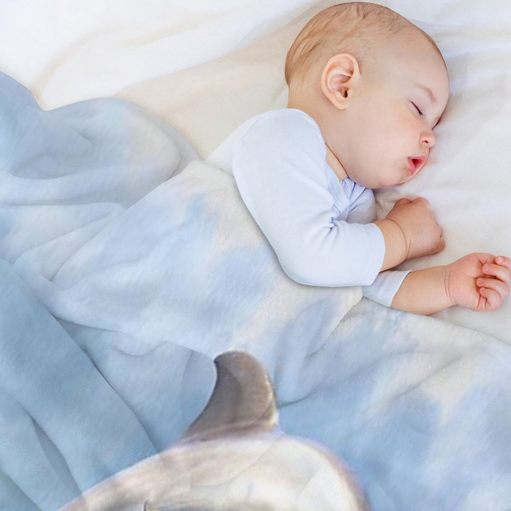 Playful Dolphins Comfort Throw Blanket