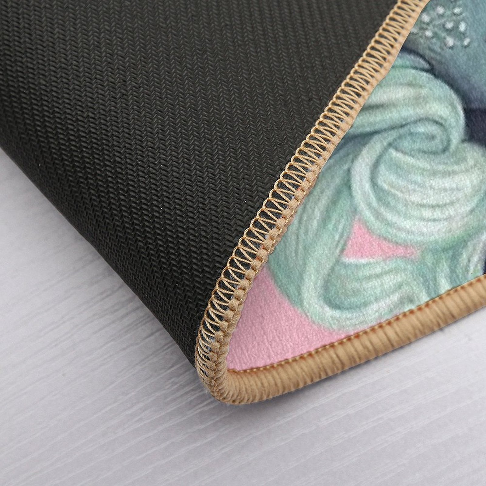 Tsuru Origami Girl  Multi-Purpose Bath Mat