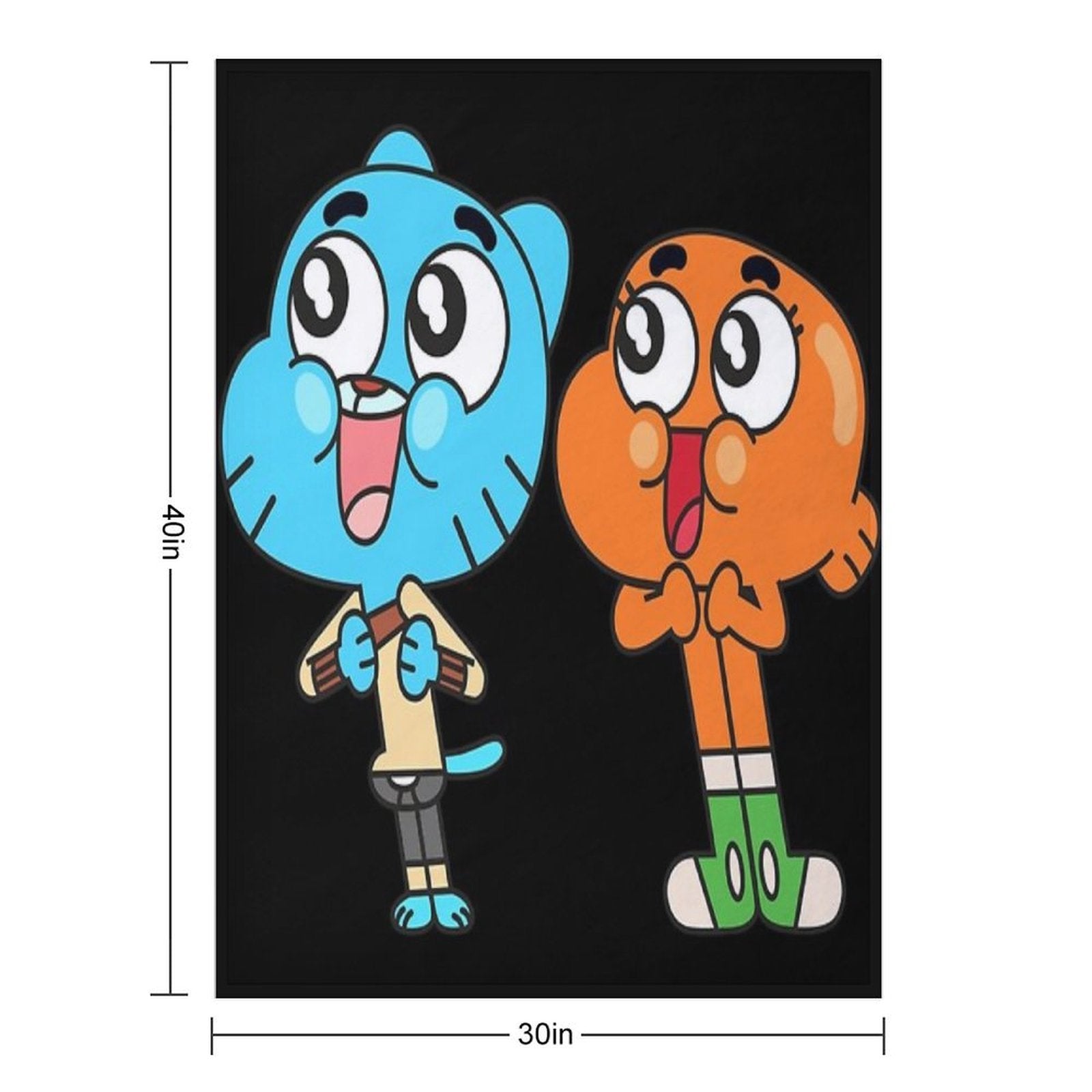 Gumball Darwin Durable Throw Blanket