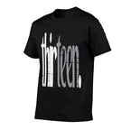 13th Birthday Thirteen 13 Year Old Bday Boys Girlsn Kids  Tagless Design T-Shirt