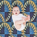 Patchwork Quilt Easy Care Throw Blanket