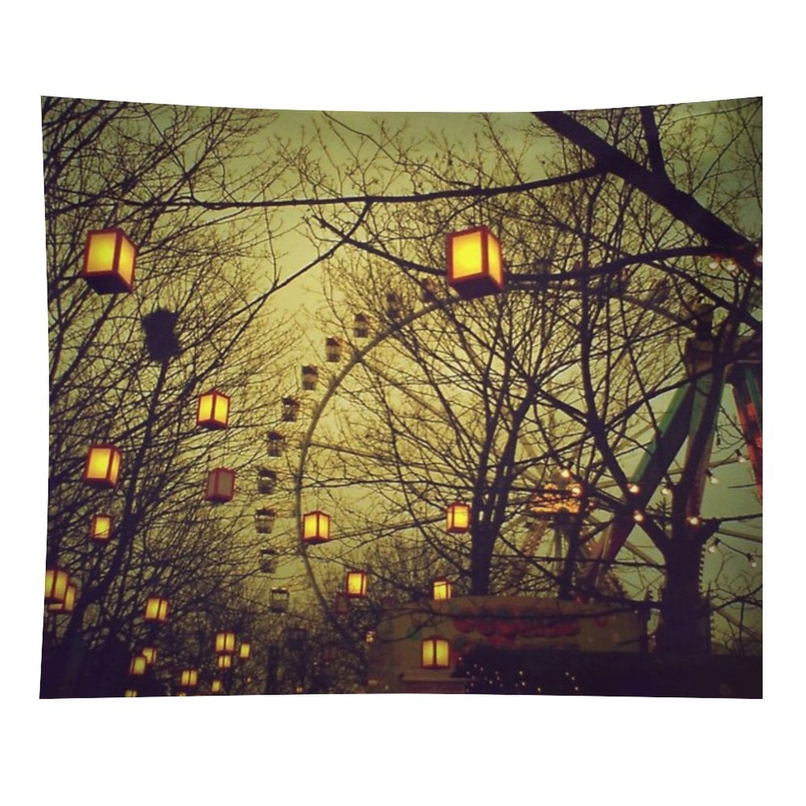 Fairy Wheel Tapestry