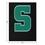 Logo-The-Slippery Rock Anti-pilling Throw Blanket