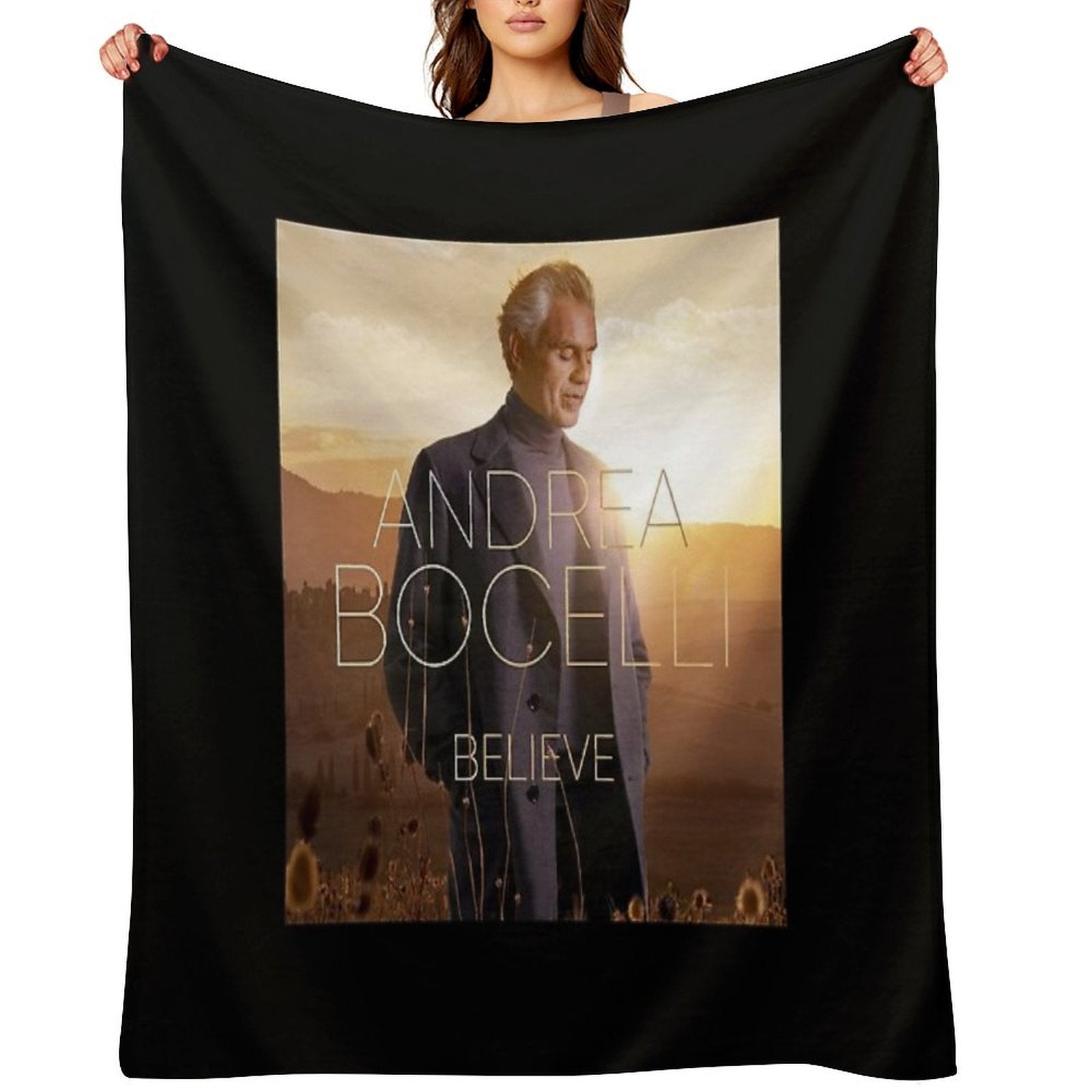 Andrea Bocelli Eco-conscious Throw Blanket