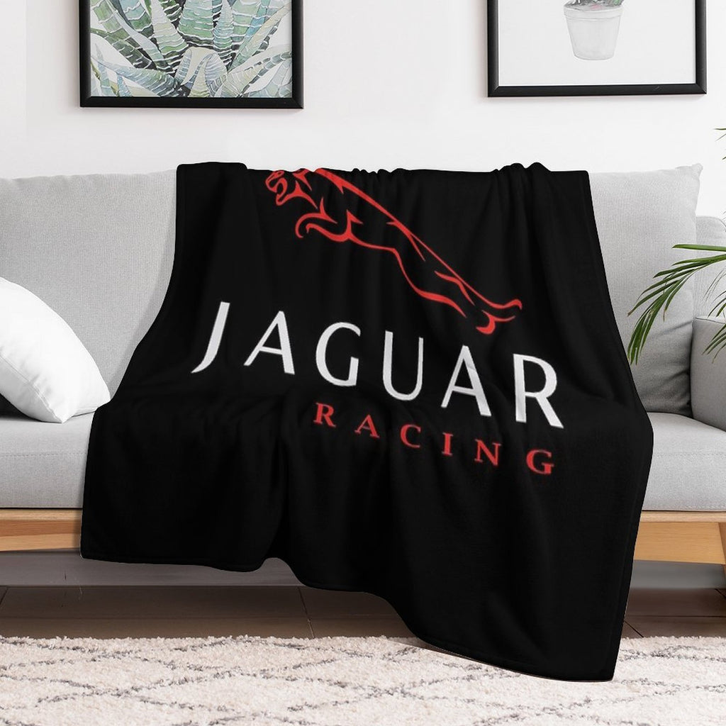 Serene Jaguar Cars Land Rover Logo BMeadows Shrink-resistant Throw Blanket