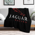 Serene Jaguar Cars Land Rover Logo BMeadows Shrink-resistant Throw Blanket