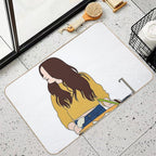 XO Kitty  Kitty Cooking  Easy To Clean Bath Mat