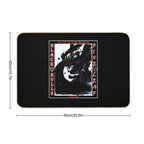 Asta Devil Union 4th Form (Black Clover)  Repositionable Bath Mat