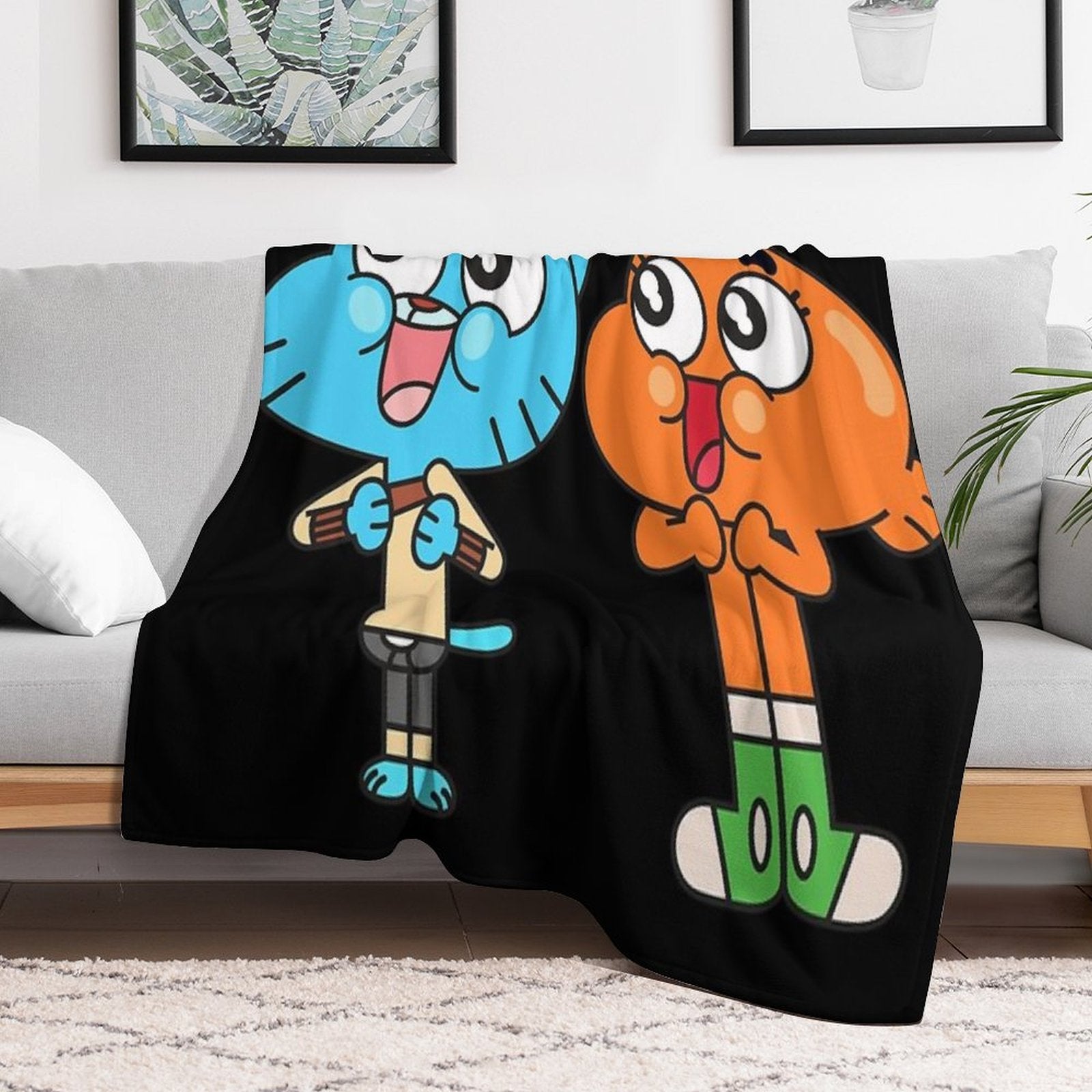 Gumball Darwin Durable Throw Blanket
