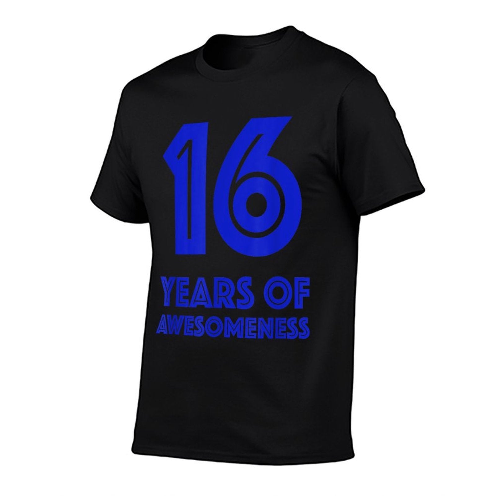 16th Birthday Gift Boys Age 16 Sixteen Year Old Boy  Heathered Texture T-Shirt