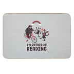 I'd Rather Be Reading Durable Bath Mat