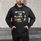 Expectant Dad To Be Gamer Pregnancy Announcement Player 3 Customizable Surface Hoodie