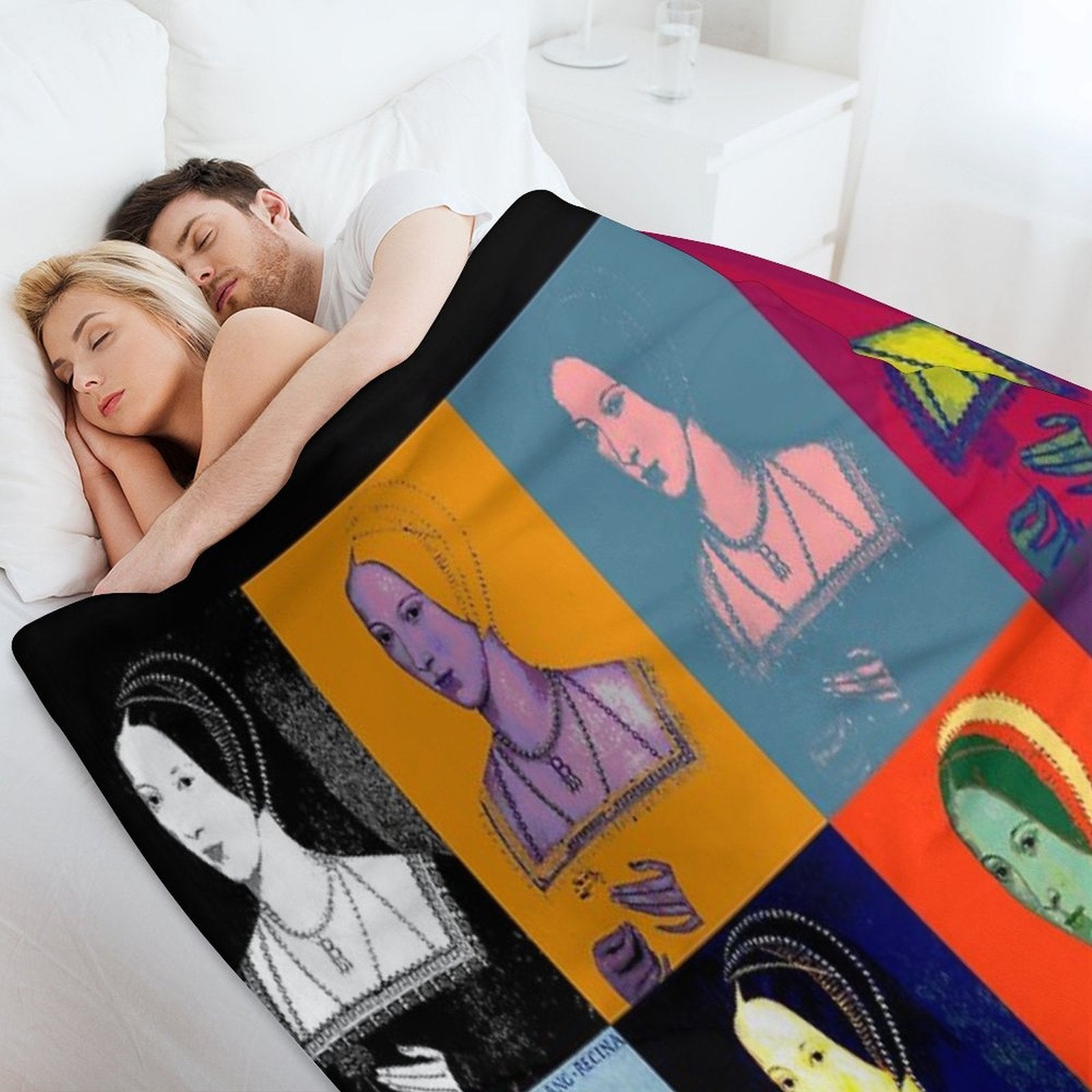 Anne Boleyn Pop Collection - Landscape Multi-functional Throw Blanket