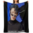 Mingi - Ateez Machine-washable Throw Blanket