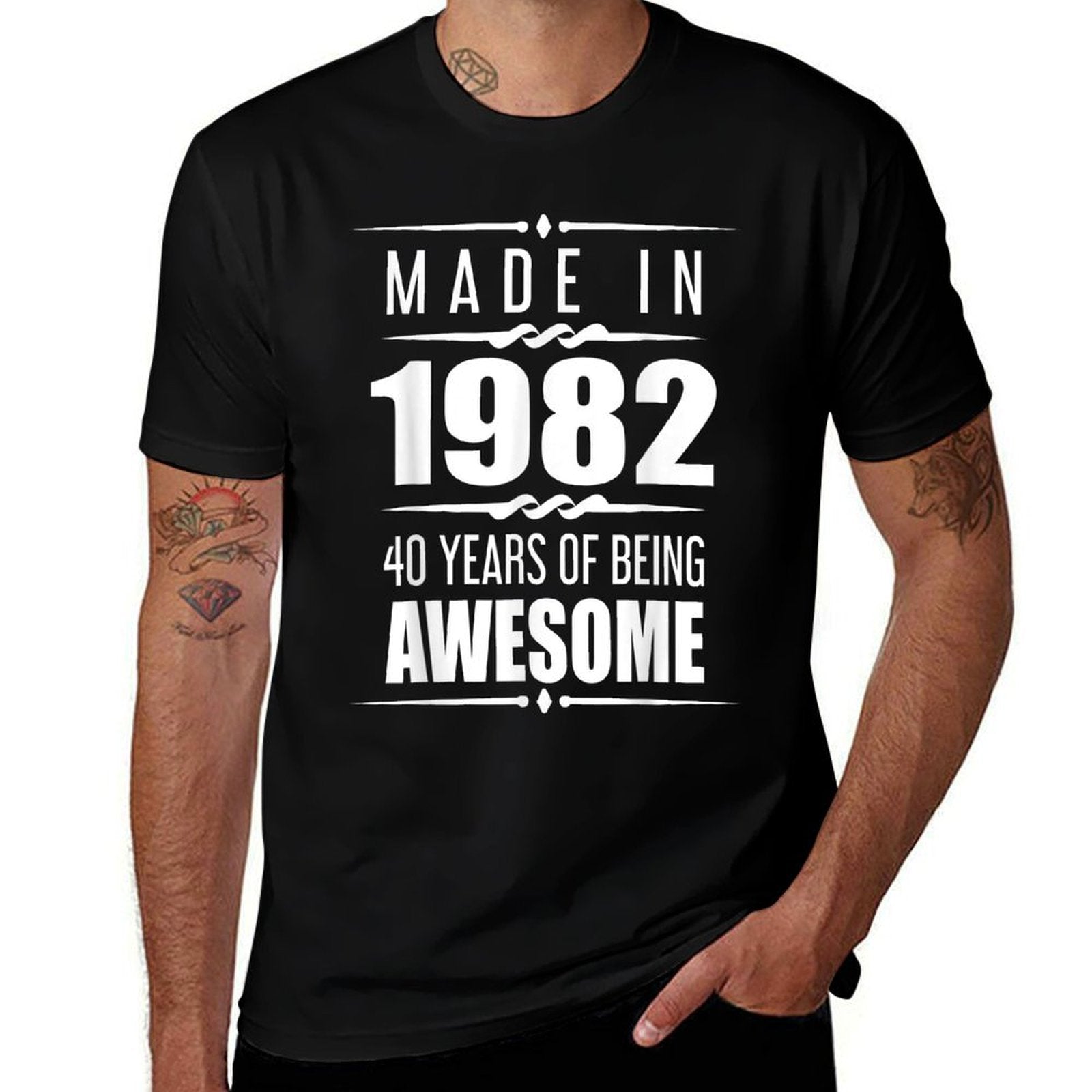 40th Birthday Gifts Men Women 40 Year Old 40th Birthday  Moisture-wicking T-Shirt