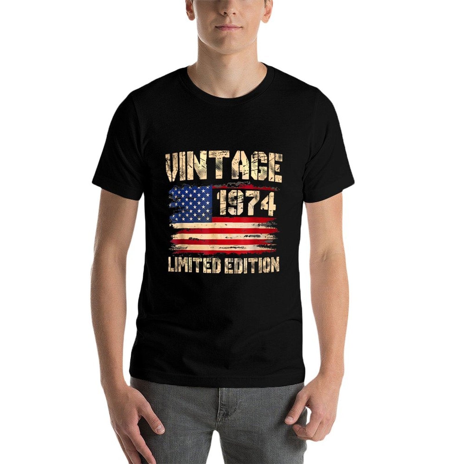 50 Year Old Vintage 1974 Limited Edition 50th Birthday Comfortable T-Shirt