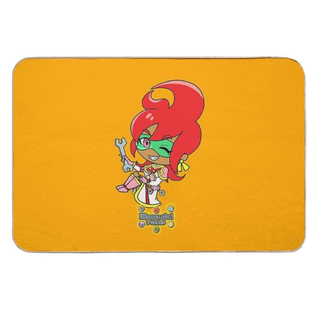 Chibi Feuket  Non-Slip Bath Mat