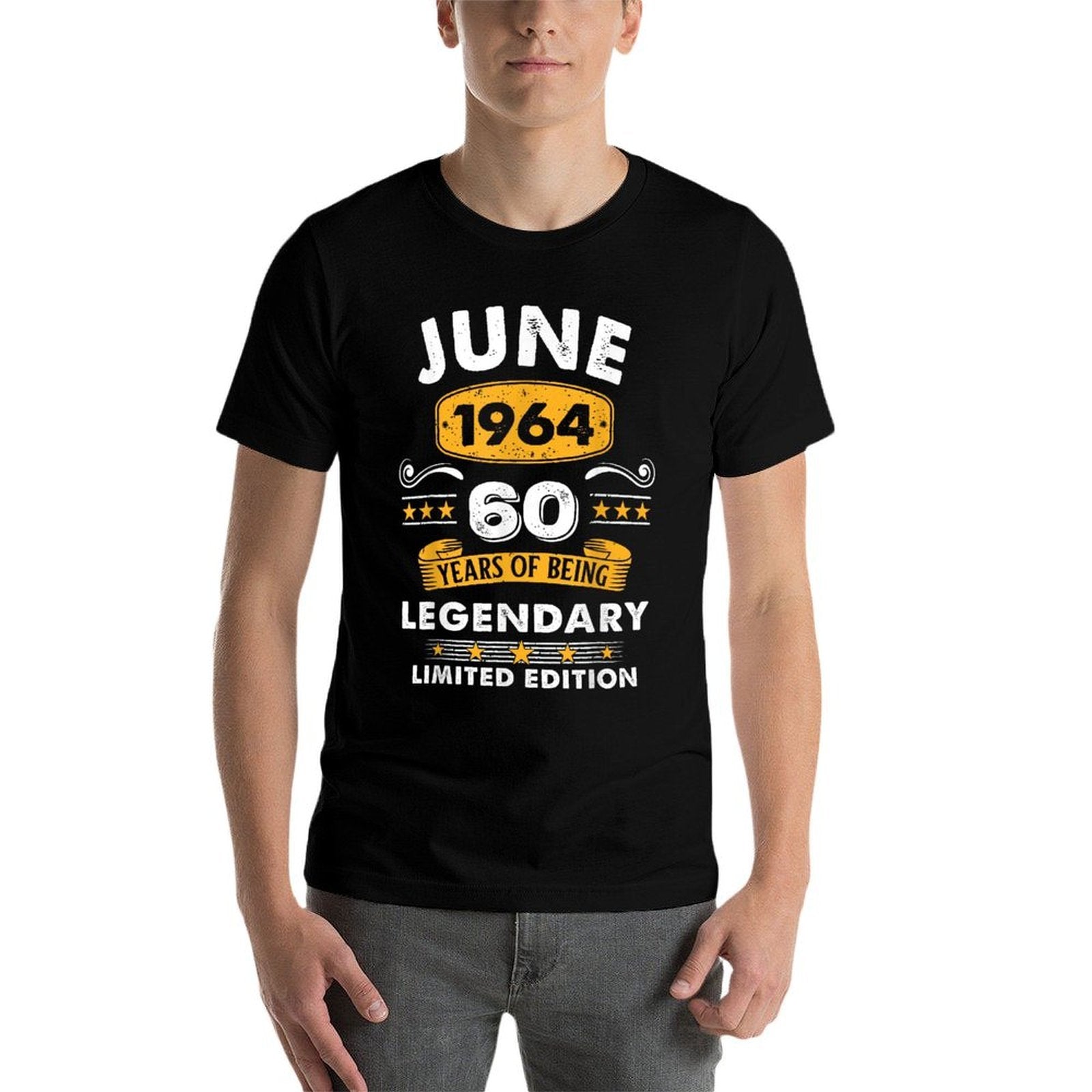 60 Years Old Legend Since June 1964 60th Birthday  Breathable T-Shirt