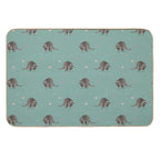 Little Raccoon Pattern Durable Bath Mat