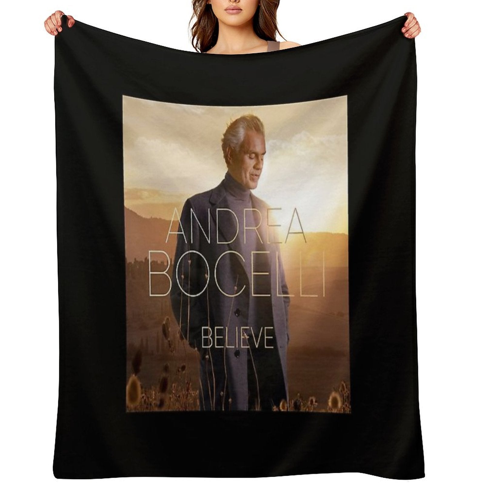 Andrea Bocelli Eco-conscious Throw Blanket