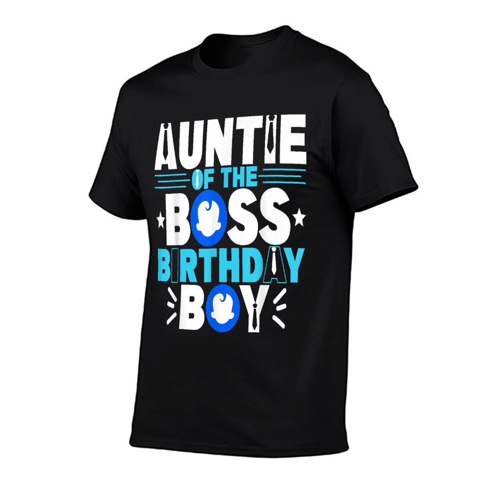 Auntie Of The Boss Birthday Boy Baby Decor Family Matching  Affordable Price T-Shirt