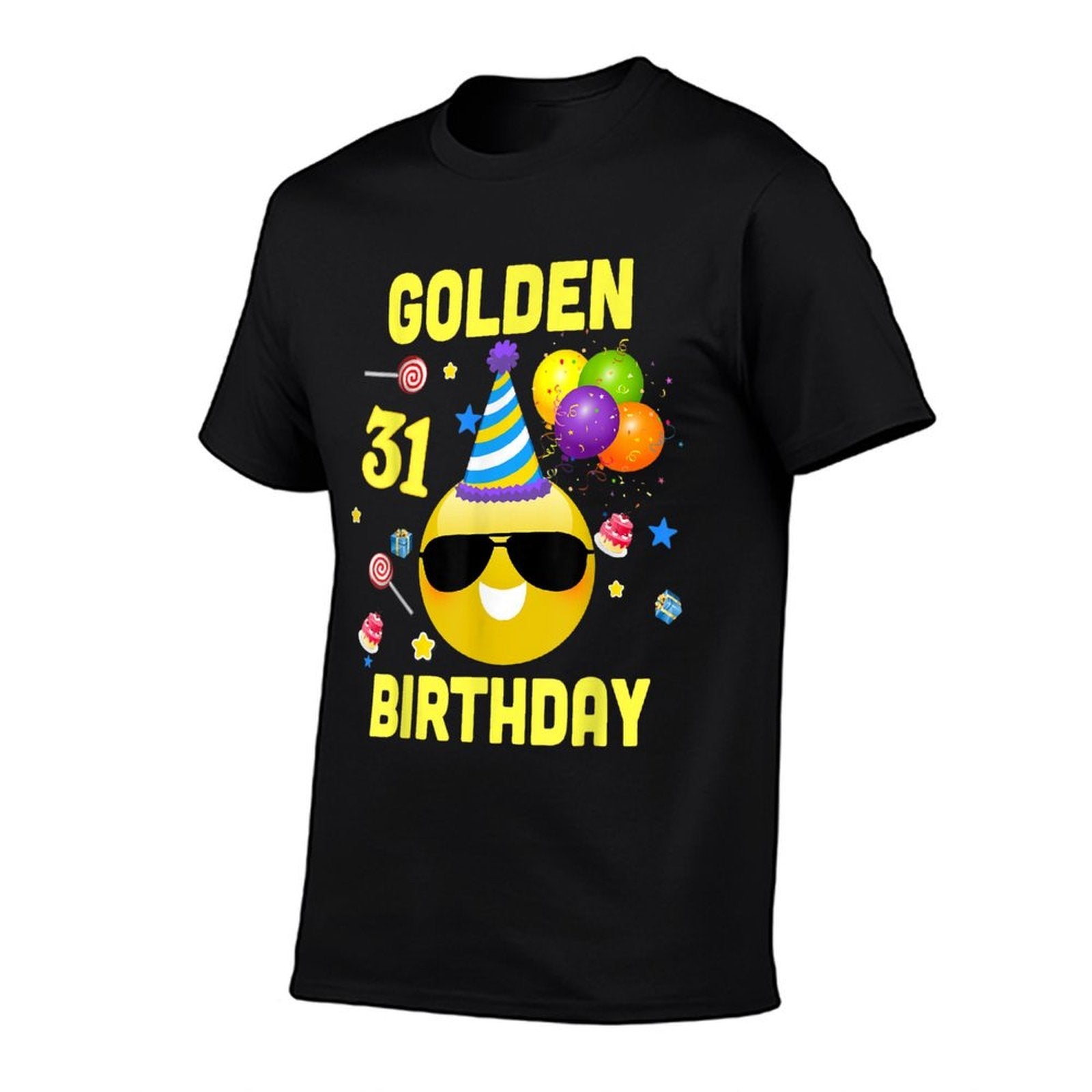 31st Birthday Gifts Funny Golden Birthday 31 Years Old WY27  Oversized Silhouette T-Shirt