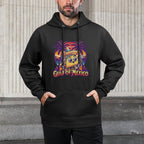 Gulf of Mexico with A Cute Mexican Cool Taco Illustration Layering Staple Hoodie