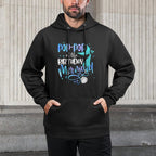 Pop-Pop Of The Birthday Mermaid Family Matching Party Squad Layering Staple Hoodie